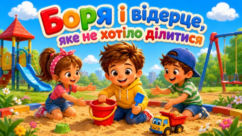 Боря і відерце, яке не хотіло ділитися