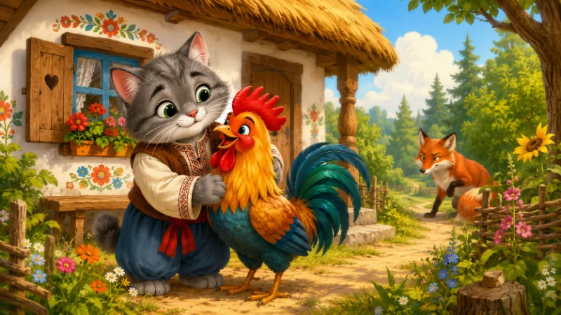 Котик і Півник