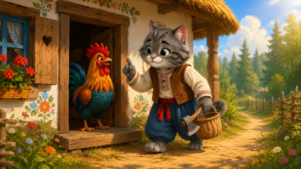 Котик і Півник