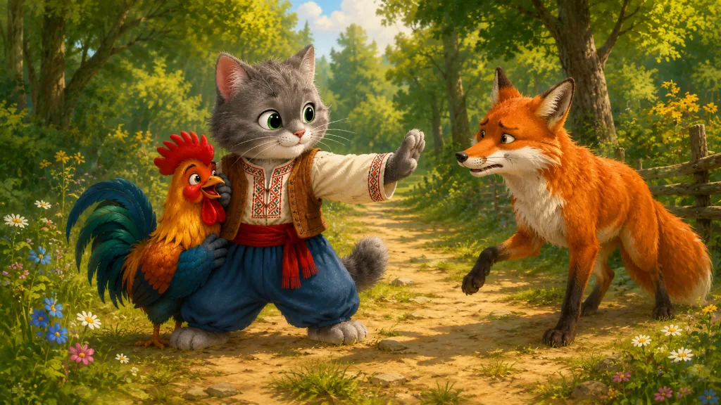 Котик і Півник